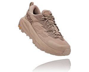 Hoka One One Kaha Low GORE-TEX Mens Lifestyle Shoes Simply Taupe/Bungee Cord | AU-9048275